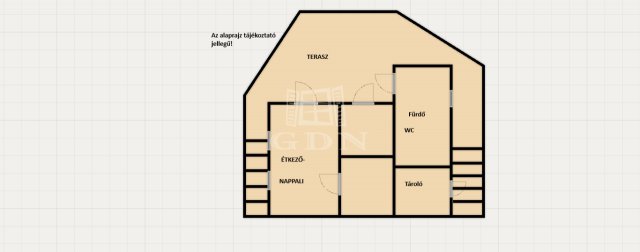 Eladó nyaraló, Nógrádon 19.5 M Ft, 1+1 szobás