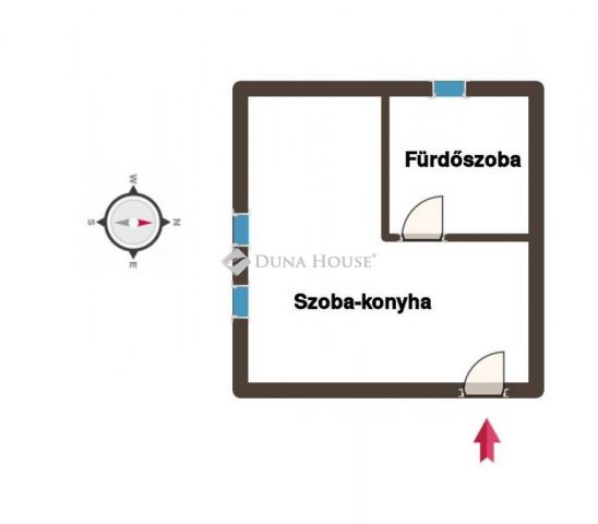Eladó téglalakás, Debrecenben 15 M Ft, 1 szobás