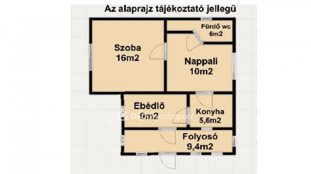 Eladó családi ház, Kisvárdán 16.5 M Ft, 1+1 szobás