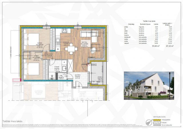 Eladó téglalakás, Hajdúszoboszlón 70.8 M Ft, 3 szobás