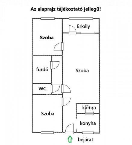 Eladó téglalakás, Budapesten, IX. kerületben 74.9 M Ft, 3 szobás