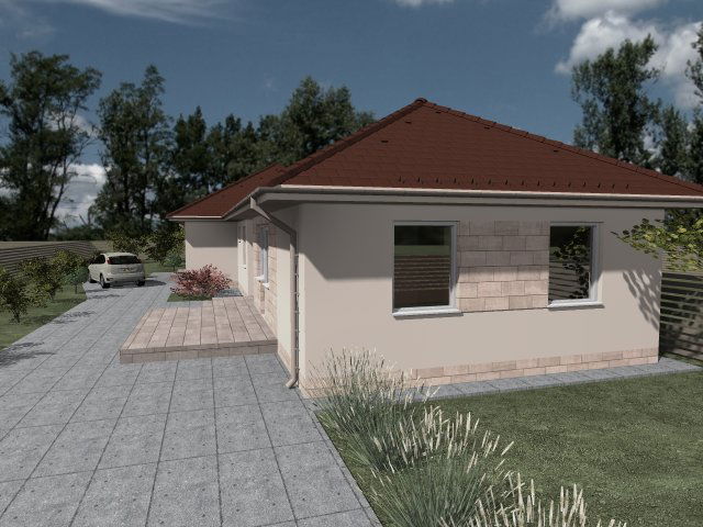 Eladó ikerház, Monorierdőn 66 M Ft, 4 szobás