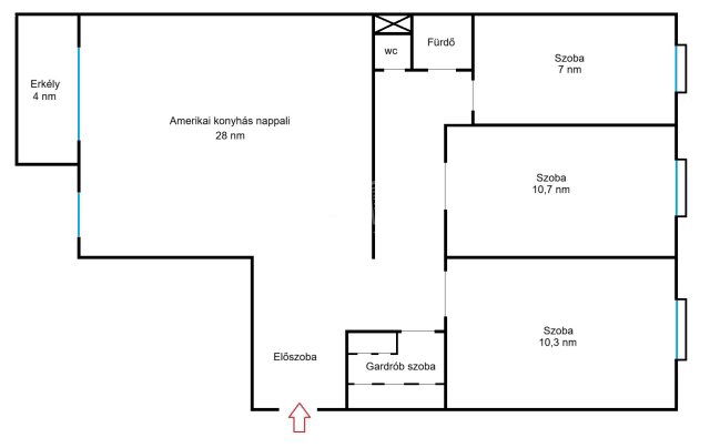 Eladó panellakás, Budapesten, III. kerületben 105 M Ft