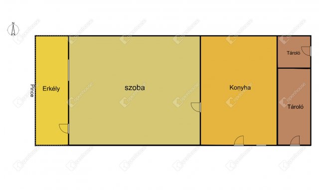 Eladó nyaraló, Becsehelyen 8 M Ft, 1 szobás