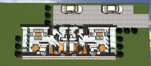 Eladó ikerház, Velencén 79.9 M Ft, 4+1 szobás