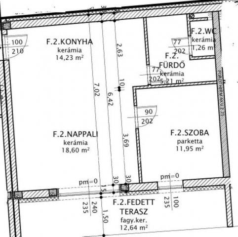 Eladó téglalakás, Jánossomorján 54.964 M Ft, 2 szobás
