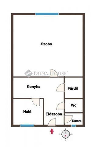 Eladó téglalakás, Budapesten, XI. kerületben 45 M Ft, 1+1 szobás