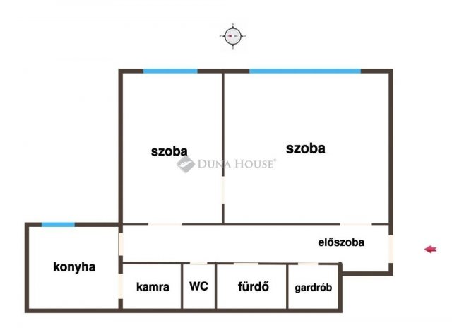 Eladó panellakás, Budapesten, XX. kerületben 54.99 M Ft, 2 szobás