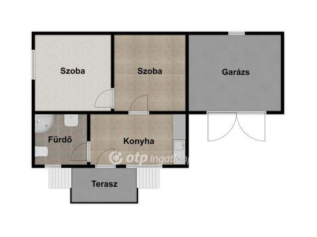 Eladó családi ház, Hajdúböszörményen 15.9 M Ft, 2 szobás