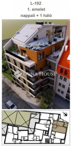 Eladó téglalakás, Budapesten, VIII. kerületben 72.99 M Ft