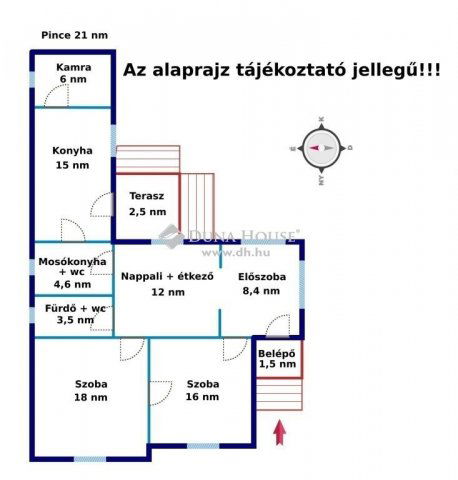 Eladó családi ház, Zsámbokon 46 M Ft, 3 szobás
