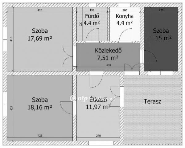 Eladó családi ház, Endrefalván 18 M Ft, 3 szobás