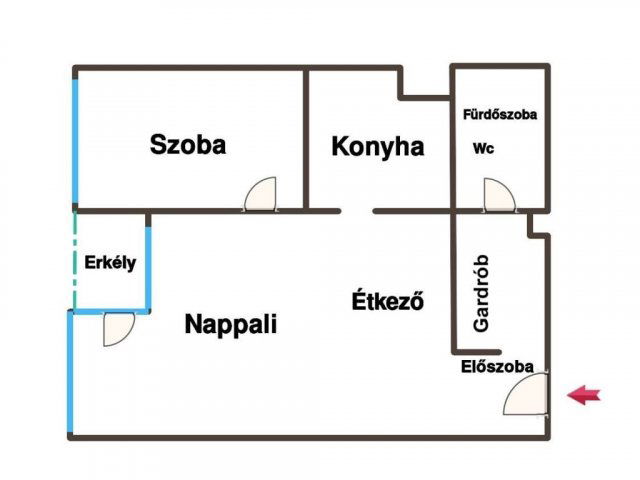 Eladó panellakás, Budapesten, XI. kerületben 89.5 M Ft, 2 szobás
