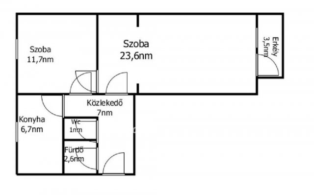 Eladó panellakás, Orosházán 21.5 M Ft, 2 szobás