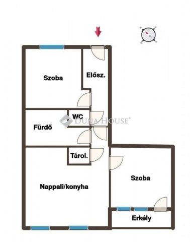 Eladó téglalakás, Kecskeméten 87.9 M Ft, 3 szobás