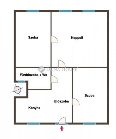 Eladó téglalakás, Budapesten, VI. kerületben 135 M Ft, 3 szobás