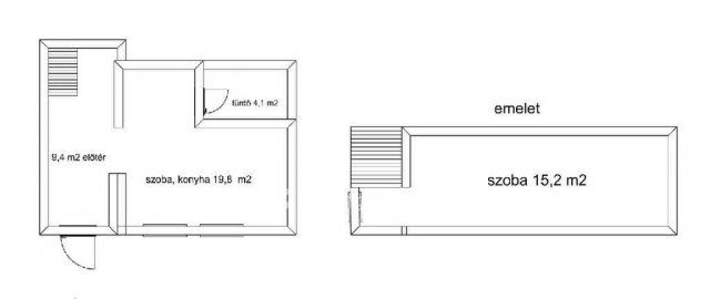 Eladó családi ház, Tárnokon 45 M Ft, 2 szobás