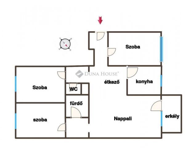 Eladó panellakás, Veszprémben, Gábor Áron utcában 46 M Ft