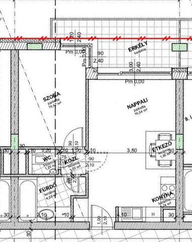Eladó téglalakás, Budapesten, XIII. kerületben 77.9 M Ft