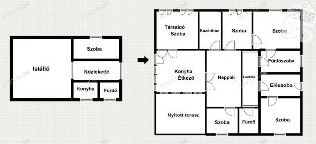 Eladó családi ház, Fülöpházán 68.99 M Ft, 6 szobás
