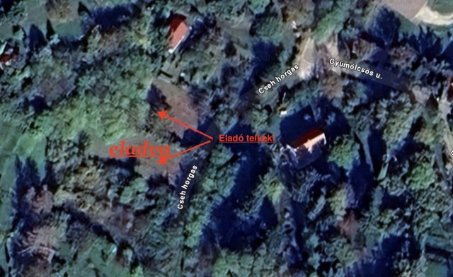 Eladó telek, Győrújbaráton 8.5 M Ft / költözzbe.hu