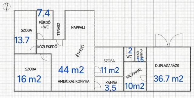 Eladó családi ház, Zalaegerszegen 73 M Ft, 3 szobás