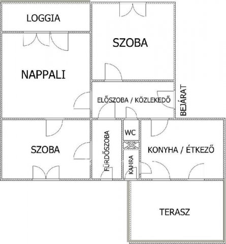Eladó téglalakás, Egerben 69 M Ft, 3 szobás