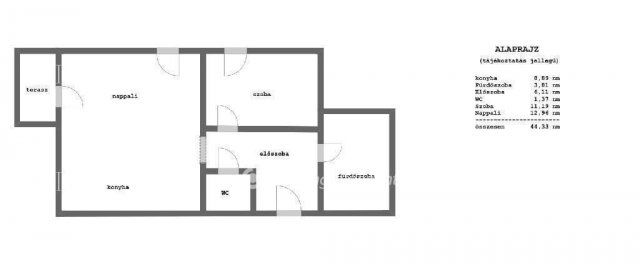 Eladó téglalakás, Mosonmagyaróváron 68.9 M Ft, 2 szobás