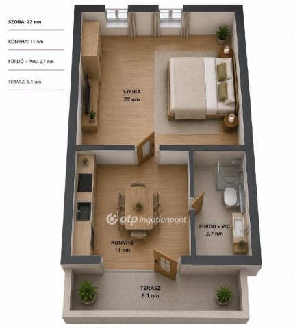 Eladó családi ház, Budapesten, XV. kerületben 29.9 M Ft