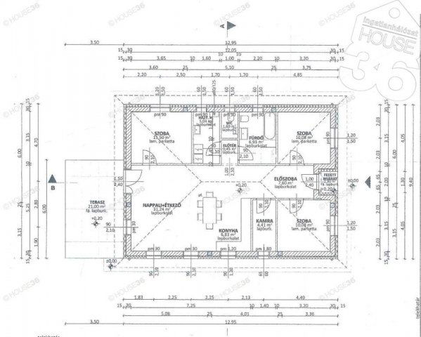 Eladó családi ház, Helvécián 89.9 M Ft, 4 szobás