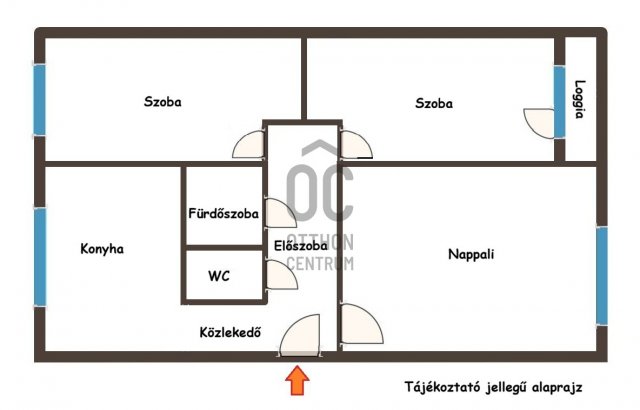 Eladó panellakás, Debrecenben 67.9 M Ft, 3 szobás