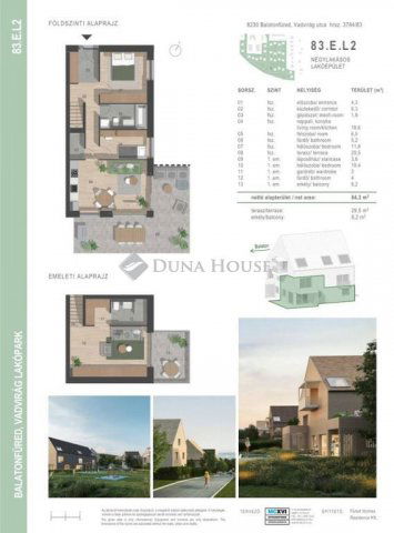 Eladó téglalakás, Balatonfüreden 160 M Ft, 4 szobás