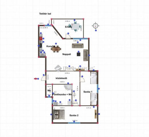 Eladó téglalakás, Budapesten, XVIII. kerületben 100 M Ft