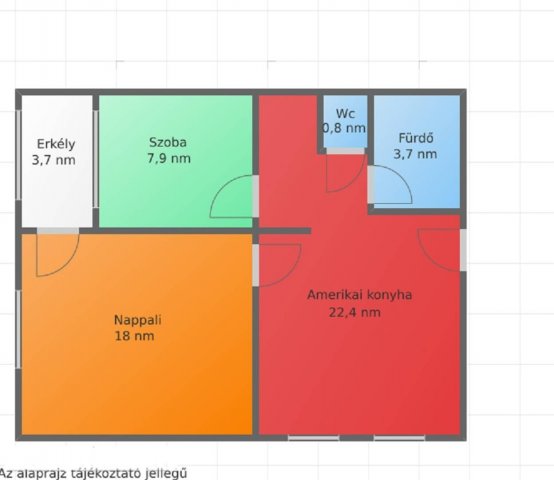 Eladó téglalakás, Salgótarjánban, Déryné úton 14 M Ft
