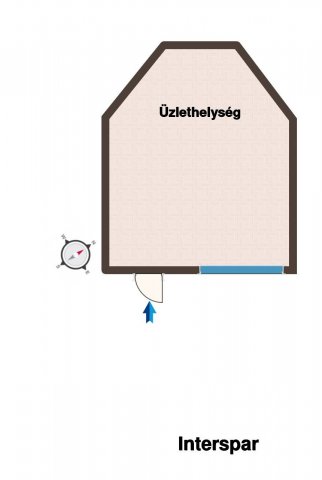 Eladó üzlethelyiség, Budapesten, VI. kerületben 135 M Ft