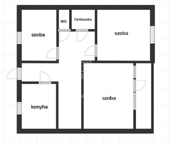 Eladó téglalakás, Cegléden 47.5 M Ft, 3 szobás