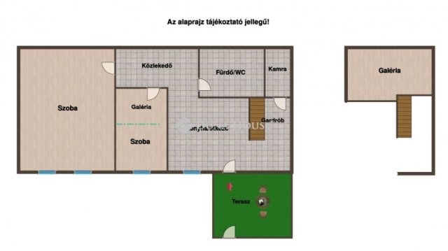 Eladó téglalakás, Budapesten, VI. kerületben 110 M Ft, 2 szobás