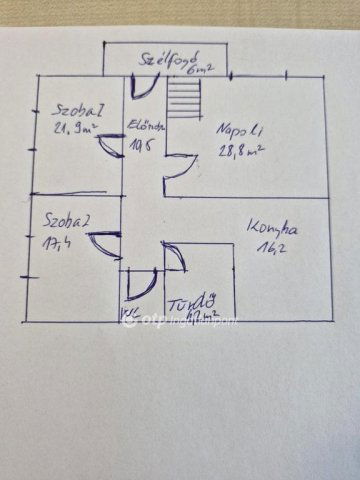 Eladó családi ház, Csávolyon 32.9 M Ft, 4 szobás