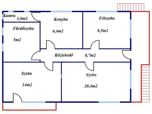 Eladó családi ház, Abádszalókban 19.5 M Ft, 4+2 szobás