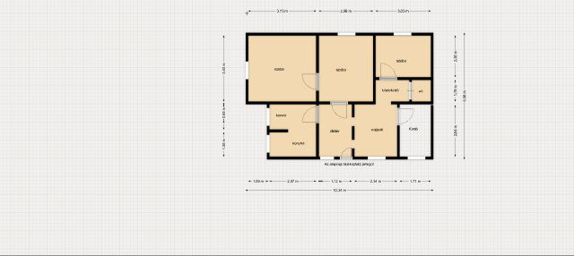 Eladó családi ház, Csorváson 12.5 M Ft, 3 szobás