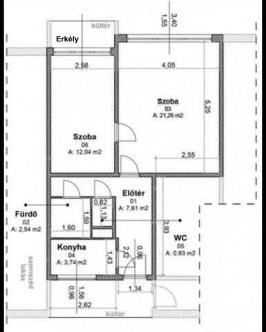 Eladó téglalakás, Budapesten, XIV. kerületben, Füredi utcában