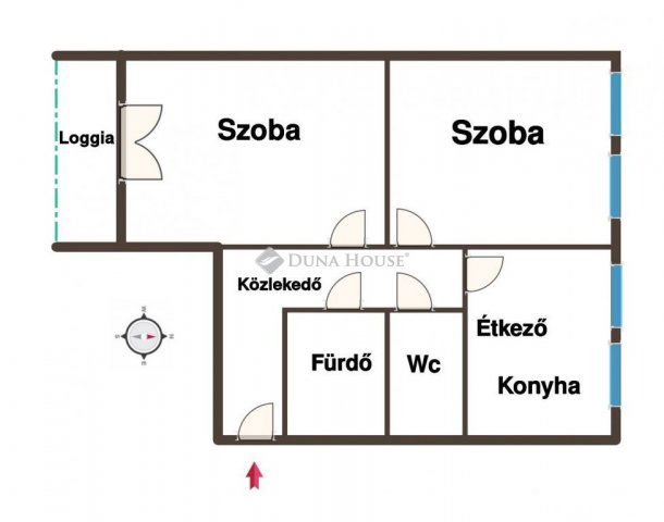 Eladó téglalakás, Nyíregyházán, Szent István utcában