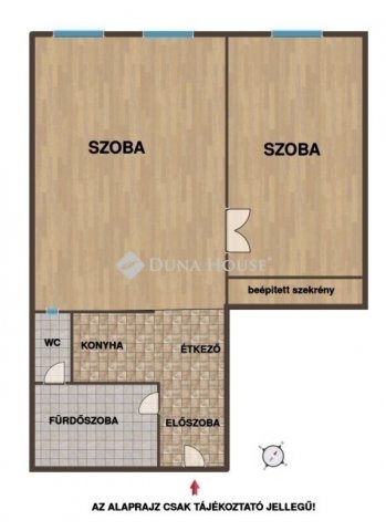 Eladó téglalakás, Budapesten, IX. kerületben 66.9 M Ft, 2 szobás