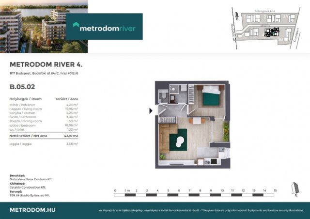 Eladó téglalakás, Budapesten, XI. kerületben, Budafoki úton
