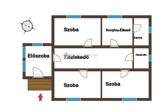 Eladó családi ház, Bökönyön 20 M Ft, 3 szobás