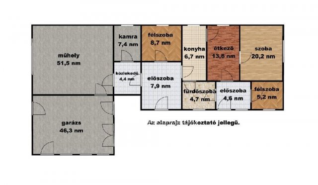 Eladó családi ház, Törökszentmiklóson 18.9 M Ft, 1+2 szobás