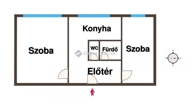 Eladó panellakás, Kiskunfélegyházán 30 M Ft, 2 szobás
