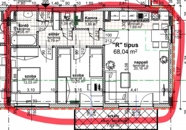 Eladó téglalakás, Budapesten, XIV. kerületben 118 M Ft, 3 szobás