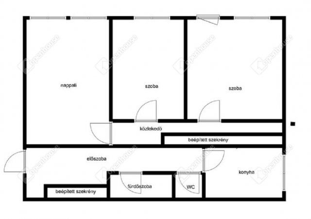 Eladó panellakás, Debrecenben 72 M Ft, 3 szobás