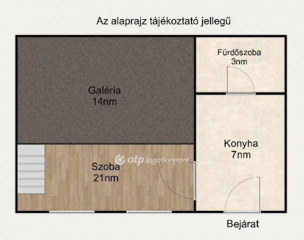 Eladó téglalakás, Budapesten, VIII. kerületben 46.49 M Ft